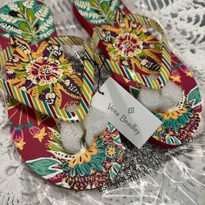 Vera Bradley Colorful Floral Sandals